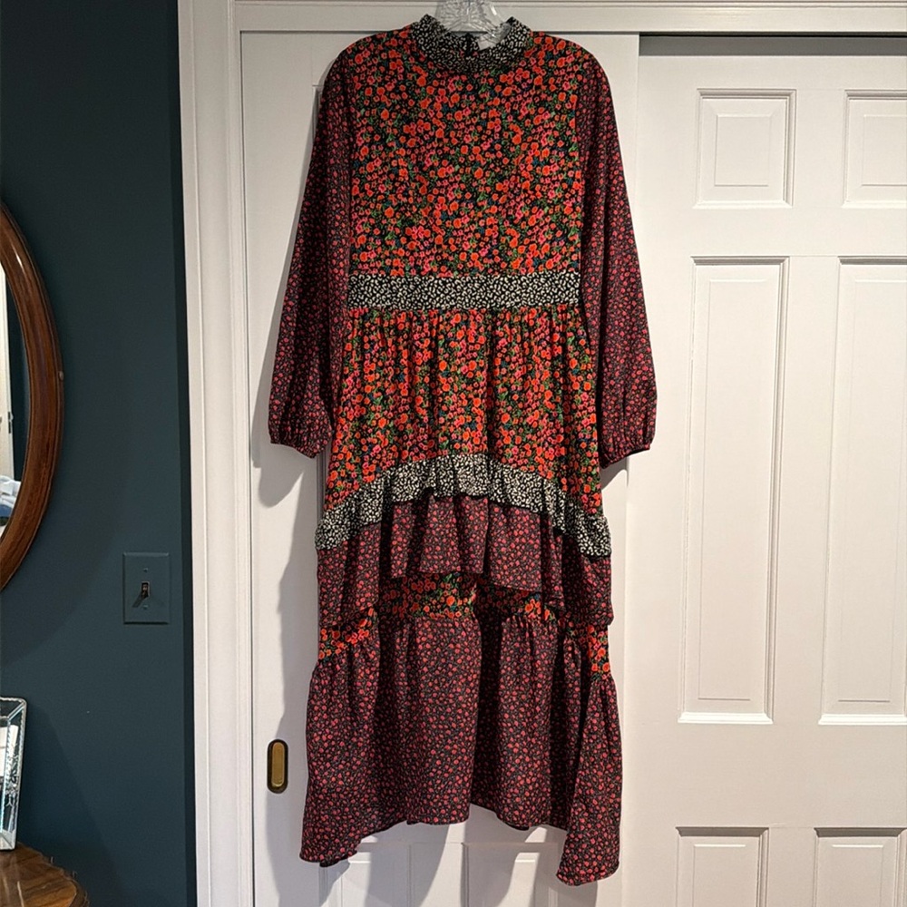 Never Fully Dressed Floral Tiered Maxi Dress